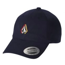 Volcom Unisex Street Style Caps For Men Black X One Size -Volcom Sales Shop org 7460