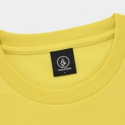 Volcom Unisex Street Style Logo T-Shirts For Women White X M -Volcom Sales Shop org 7495