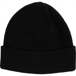 Volcom Knit Hats For Men Black X One Size -Volcom Sales Shop org 7504