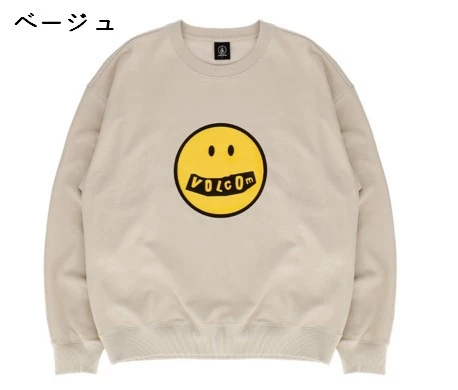 Volcom Crew Neck Unisex Street Style Long Sleeves Cotton Logo For Men Navy X S 9 Volcom Crew Neck Unisex Street Style Long Sleeves Cotton Logo For Men Navy X S - Image 7