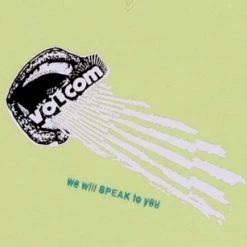 Volcom Unisex U-Neck Long Sleeves Cotton Logo Sweatshirts For Men Black X L -Volcom Sales Shop org 7647