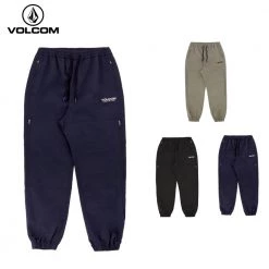 Volcom Unisex Street Style Cotton Logo Bottoms For Men Khaki X L