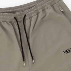 Volcom Unisex Street Style Cotton Logo Bottoms For Men Khaki X L -Volcom Sales Shop org 7683