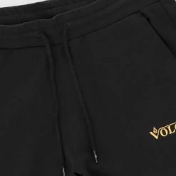 Volcom Unisex Street Style Cotton Logo Bottoms For Men Olive X S -Volcom Sales Shop org 7701