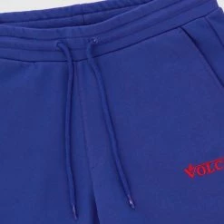 Volcom Unisex Street Style Cotton Logo Bottoms For Men Olive X S -Volcom Sales Shop org 7705