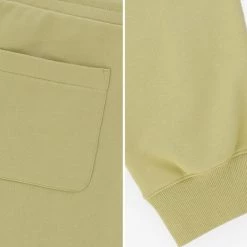 Volcom Unisex Street Style Cotton Logo Bottoms For Men Olive X S -Volcom Sales Shop org 7714