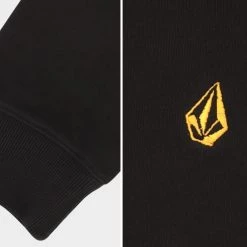 Volcom Crew Neck Unisex Street Style Long Sleeves Cotton Logo For Men Olive X Xl -Volcom Sales Shop org 7720