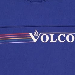 Volcom Crew Neck Unisex Street Style Long Sleeves Cotton Logo For Men Olive X Xl -Volcom Sales Shop org 7726