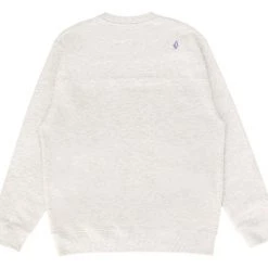 Volcom Crew Neck Unisex Street Style Long Sleeves Cotton Logo For Men Olive X Xl -Volcom Sales Shop org 7728