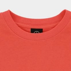 Volcom 2022 SS U-Neck Long Sleeves Cotton Long Sleeve T-shirt Logo T-Shirts For Women Orange X S -Volcom Sales Shop org 7733