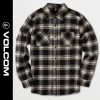 Volcom 2021-22FW Other Plaid Patterns Street Style Long Sleeves Shirts For Men Check X Xxl -Volcom Sales Shop org 776