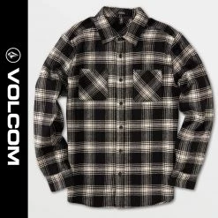 Volcom 2021-22FW Other Plaid Patterns Street Style Long Sleeves Shirts For Men Check X Xxl