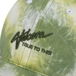 Volcom Unisex Street Style Caps For Men Lime X One Size -Volcom Sales Shop org 7760