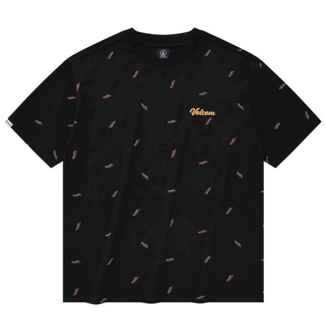 Volcom Unisex Street Style Short Sleeves Logo T-Shirts For Women Cream X Xl 4 Volcom Unisex Street Style Short Sleeves Logo T-Shirts For Women Cream X Xl - Image 2