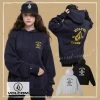 Volcom Unisex Street Style Oversized Logo Hoodies For Men Navy X M