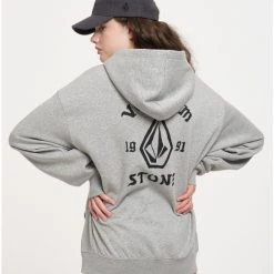 Volcom Unisex Street Style Oversized Logo Hoodies For Men Navy X M -Volcom Sales Shop org 780