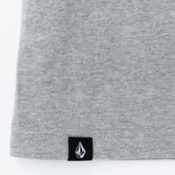 Volcom U-Neck Cotton Short Sleeves Logo T-Shirts For Women Gray X Xs -Volcom Sales Shop org 7801