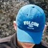 Volcom Unisex Street Style Caps For Men Black X One Size -Volcom Sales Shop org 7846