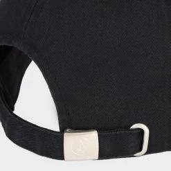 Volcom Unisex Street Style Caps For Men Black X One Size -Volcom Sales Shop org 7853