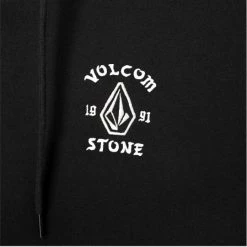Volcom Unisex Street Style Oversized Logo Hoodies For Men Navy X M -Volcom Sales Shop org 787
