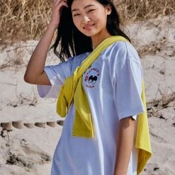 Volcom Unisex Street Style Cotton Short Sleeves Logo T-Shirts For Women White X M -Volcom Sales Shop org 7883