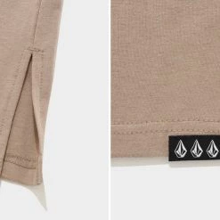 Volcom Unisex Street Style Logo Tanks & Camisoles For Women Beige X S -Volcom Sales Shop org 7924