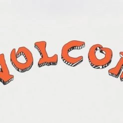 Volcom Unisex Street Style U-Neck Cotton Short Sleeves Logo For Men Blue X M -Volcom Sales Shop org 7958