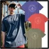 Volcom Unisex Street Style Logo T-Shirts For Men Purple X L -Volcom Sales Shop org 796