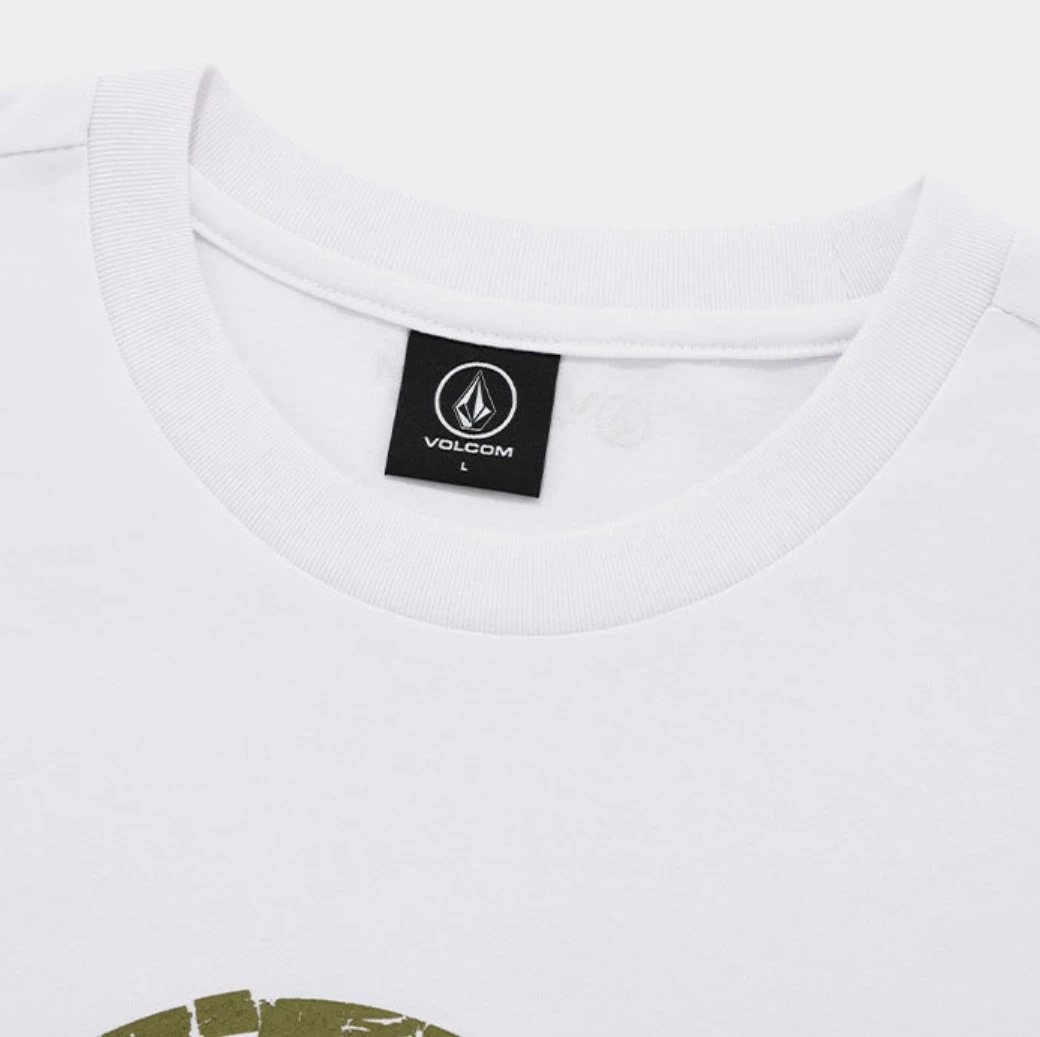 Volcom Unisex Street Style Logo T-Shirts For Men Light Pink X S 5 Volcom Unisex Street Style Logo T-Shirts For Men Light Pink X S - Image 3