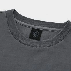 Volcom Unisex Street Style Logo T-Shirts For Men Purple X L -Volcom Sales Shop org 810