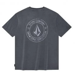 Volcom Unisex Street Style Logo T-Shirts For Men Purple X L -Volcom Sales Shop org 812