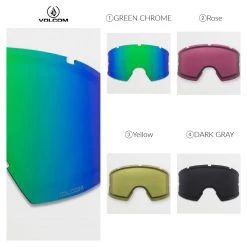 Volcom Hobbies & Culture Green Chrome X One Size