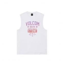 Volcom 2022 SS Logo T-Shirts For Men Yellow X L -Volcom Sales Shop org 8158