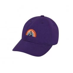 Volcom 2022 SS Unisex Caps For Men Purple X One Size -Volcom Sales Shop org 8177