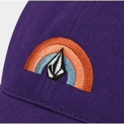 Volcom 2022 SS Unisex Caps For Men Purple X One Size -Volcom Sales Shop org 8179