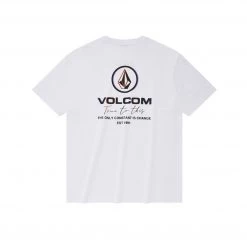 Volcom 2022 SS Unisex Logo T-Shirts For Men L.blue X Xl -Volcom Sales Shop org 8191