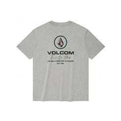 Volcom 2022 SS Unisex Logo T-Shirts For Men L.blue X Xl -Volcom Sales Shop org 8200