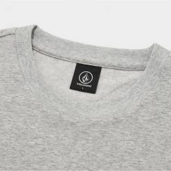 Volcom 2022 SS Unisex Logo T-Shirts For Men L.blue X Xl -Volcom Sales Shop org 8201