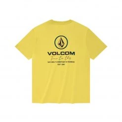 Volcom 2022 SS Unisex Logo T-Shirts For Men L.blue X Xl -Volcom Sales Shop org 8203