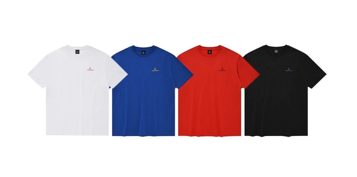 Volcom 2022 SS Unisex Plain Logo T-Shirts For Men White X L 4 Volcom 2022 SS Unisex Plain Logo T-Shirts For Men White X L - Image 2