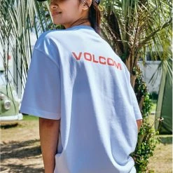 Volcom 2022 SS Unisex Plain Logo T-Shirts For Men White X L 24 Volcom 2022 SS Unisex Plain Logo T-Shirts For Men White X L -Volcom Sales Shop org 8209