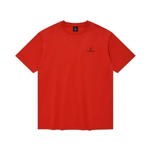 Volcom 2022 SS Unisex Plain Logo T-Shirts For Men White X L 9 Volcom 2022 SS Unisex Plain Logo T-Shirts For Men White X L - Image 7