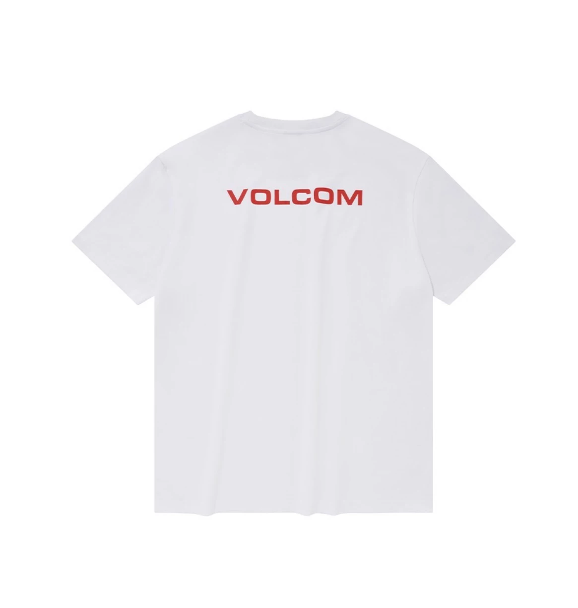 Volcom 2022 SS Unisex Plain Logo T-Shirts For Men White X L 16 Volcom 2022 SS Unisex Plain Logo T-Shirts For Men White X L - Image 14