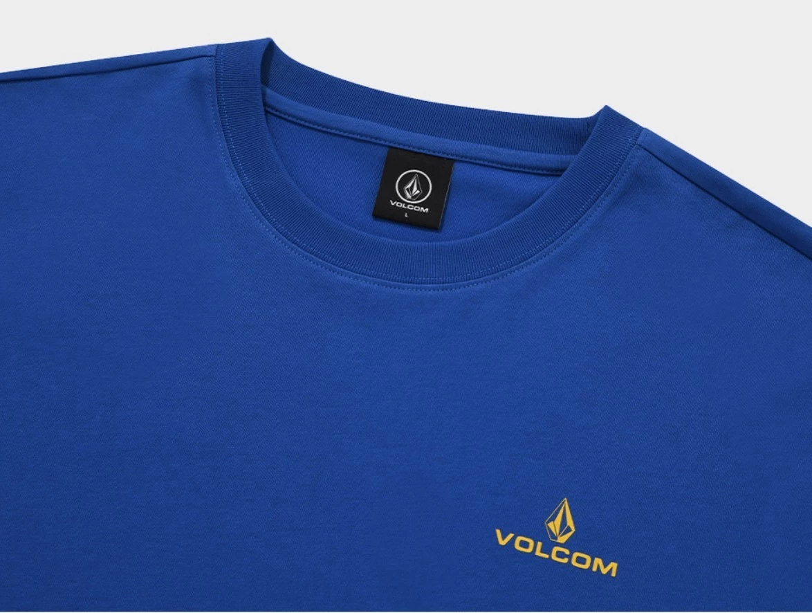 Volcom 2022 SS Unisex Plain Logo T-Shirts For Men White X L 20 Volcom 2022 SS Unisex Plain Logo T-Shirts For Men White X L - Image 18