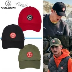Volcom 2021-22FW Unisex Caps For Men Khaki X One Size