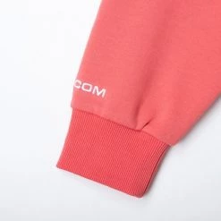 Volcom Unisex Street Style Logo Hoodies For Men Coral X M -Volcom Sales Shop org 8299