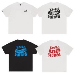 Volcom Unisex Street Style Logo T-Shirts For Men Yangyang Black X M