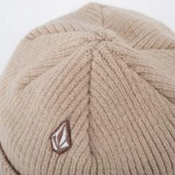 Volcom Unisex Street Style Knit Hats For Men Beige X One Size -Volcom Sales Shop org 8311