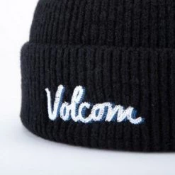 Volcom Unisex Street Style Knit Hats For Men Beige X One Size -Volcom Sales Shop org 8319