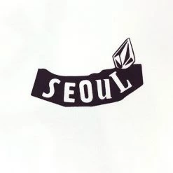 Volcom Unisex Street Style Logo T-Shirts For Men Yangyang Black X M -Volcom Sales Shop org 835